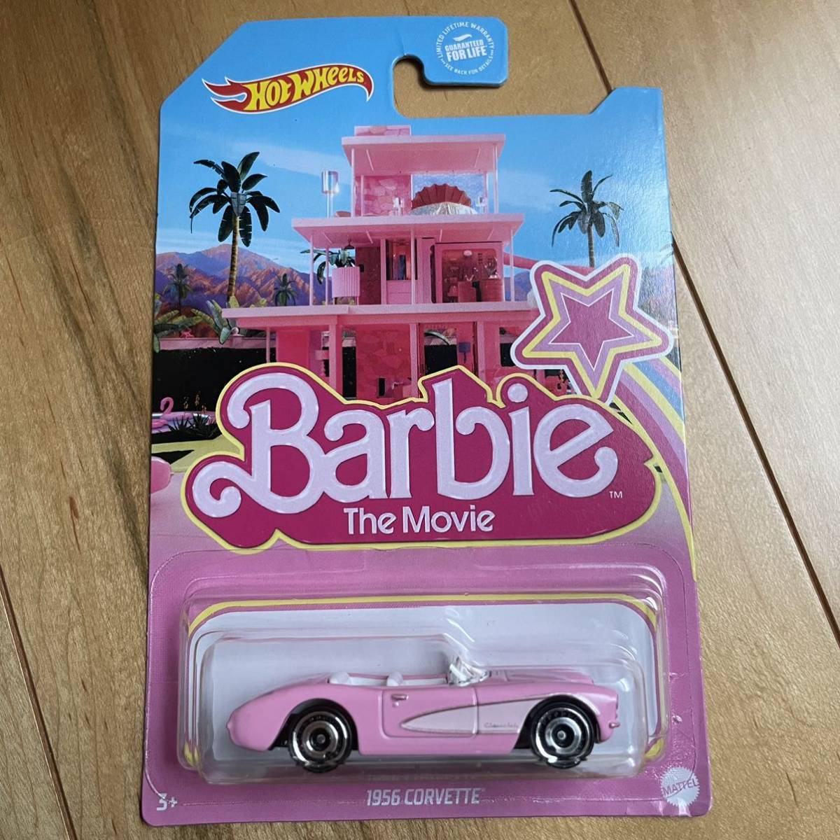 ホットウィール Hot Wheels Barbie バービー 1956 コルベット 日本未発売 US版 映画 ピンク_画像1