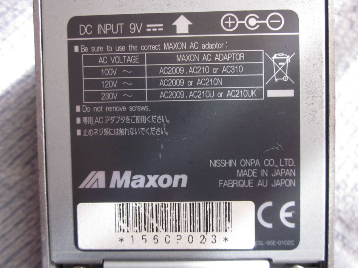 maxon compressor CP101 マクソン　コンプレッサー　生産完了品_画像3