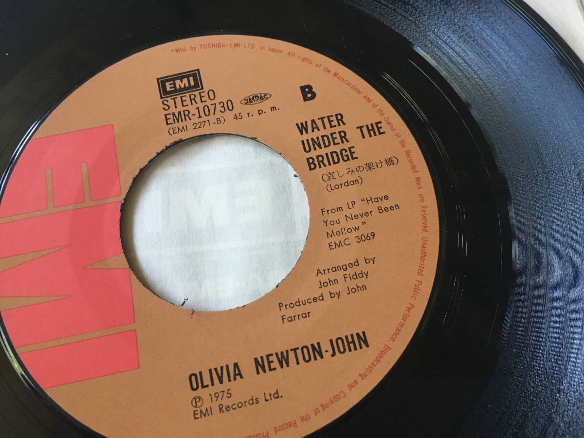 23818●オリビアニュートンジョン 3枚/Olivia Newton-John/Follow Me/Jolene/Have You Never Been Mellow/7inch EP アナログ盤_画像4