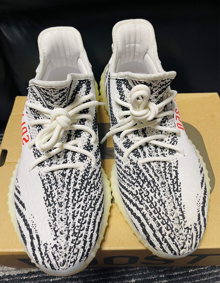 YEEZY BOOST 350 ZEBRA アディダスイージーブースト ゼブラ 27.5cm adidas