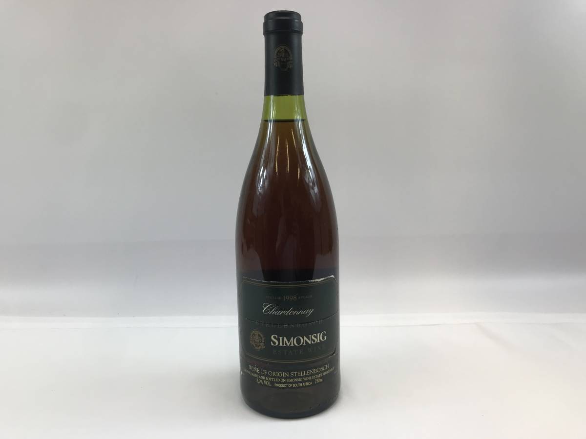  не . штекер * SIMONSIG Estate вино 1998 750ml (Alc13.0%) товары долгосрочного хранения #190816-152