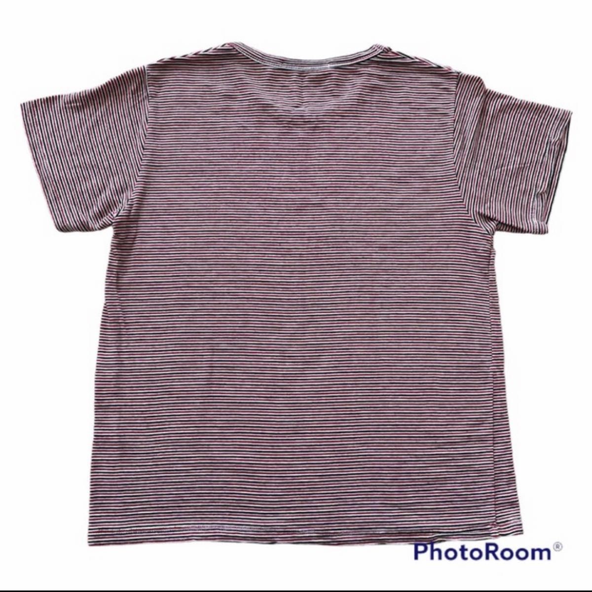 【中古】Brandy Melville Tシャツ　半袖　ボーダー