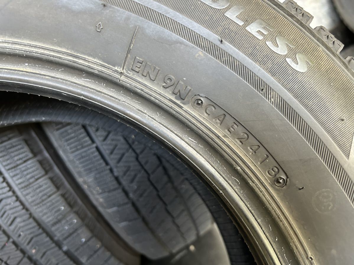 BRIDGESTONE 195/65R15 BLIZZAK VRX2 スタッドレス4本セット、8.05mm_画像6