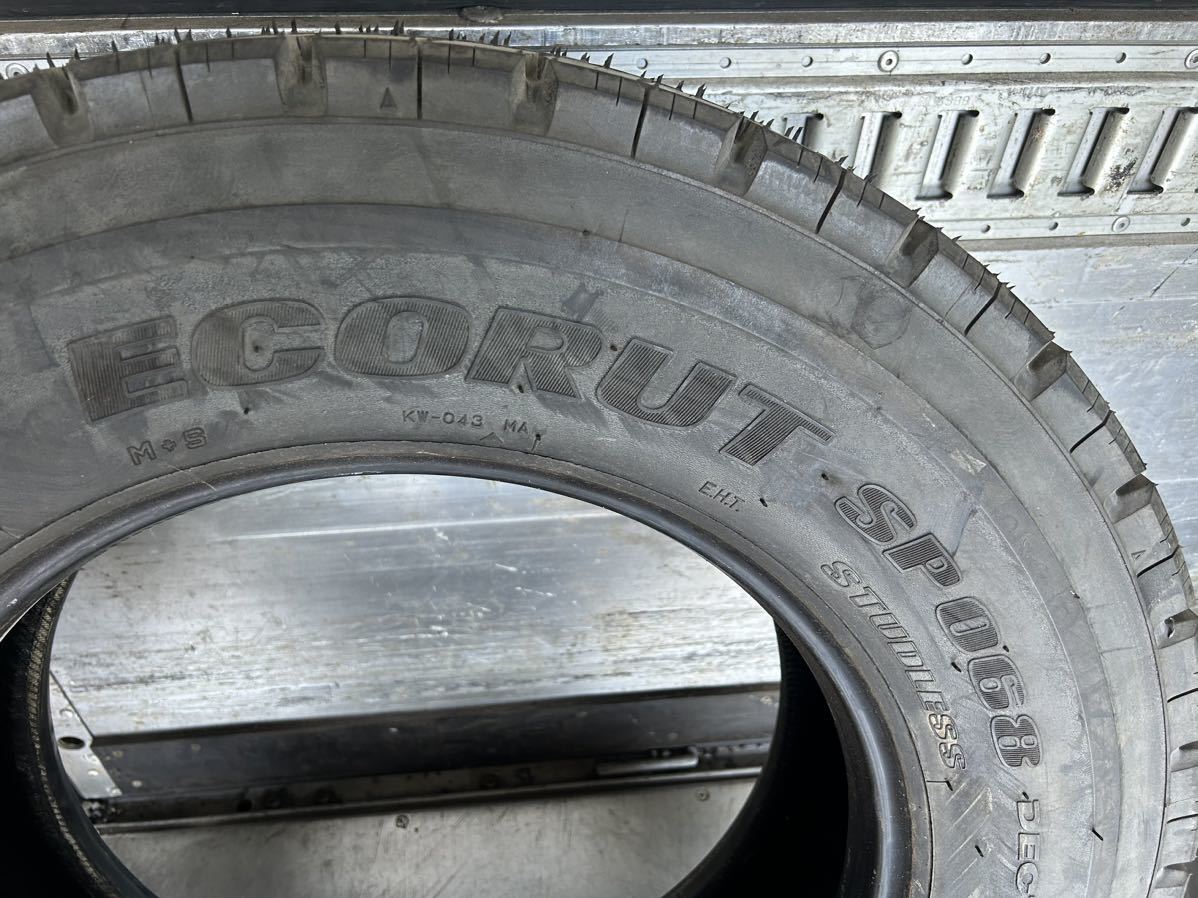 未使用 DUNLOP 245/70R19.5 136/134J ECORUT SP068 未使用ミックス 1本_画像5