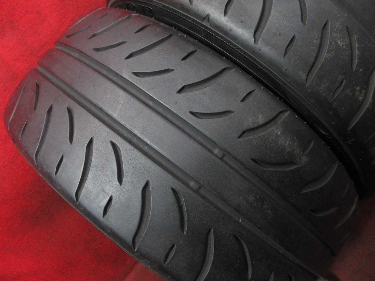 タイヤ 2本 225/40R18 ダンロップ ディレッツァ DIREZZA DZ III バリ山 溝アリ 送料無料★14214T_画像2