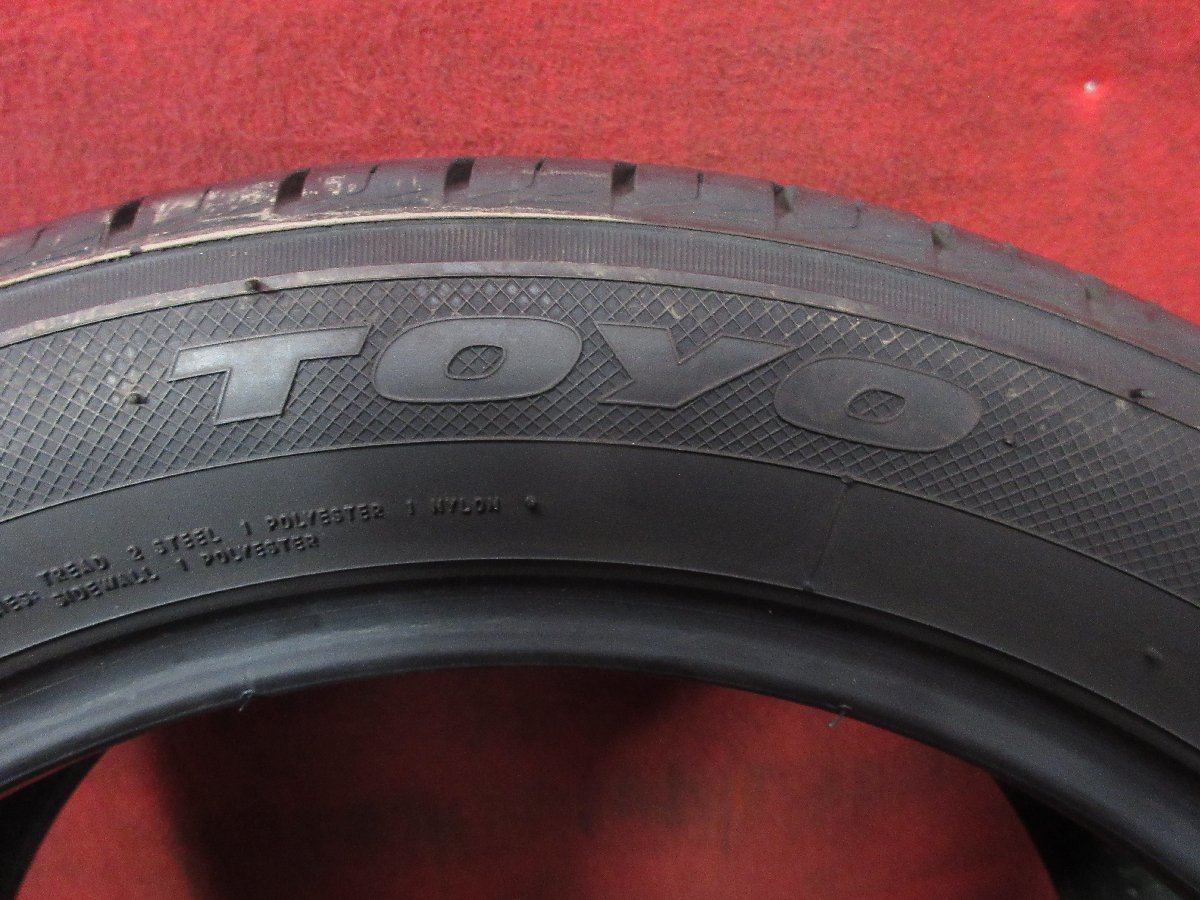 タイヤ 4本 185/55R16 トーヨー NANO ENERGY 3PLUS 2021年 バリ バリ山 溝アリ 送料無料★14226T_画像9