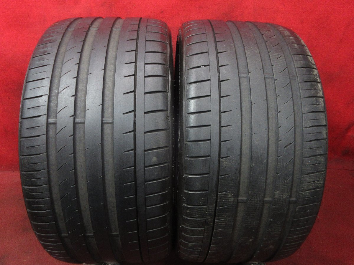 タイヤ 2本 285/30ZR21 ファルケン AZENIS FK 453 285/30R21 2021年 溝アリ 送料無料★14332T_画像1