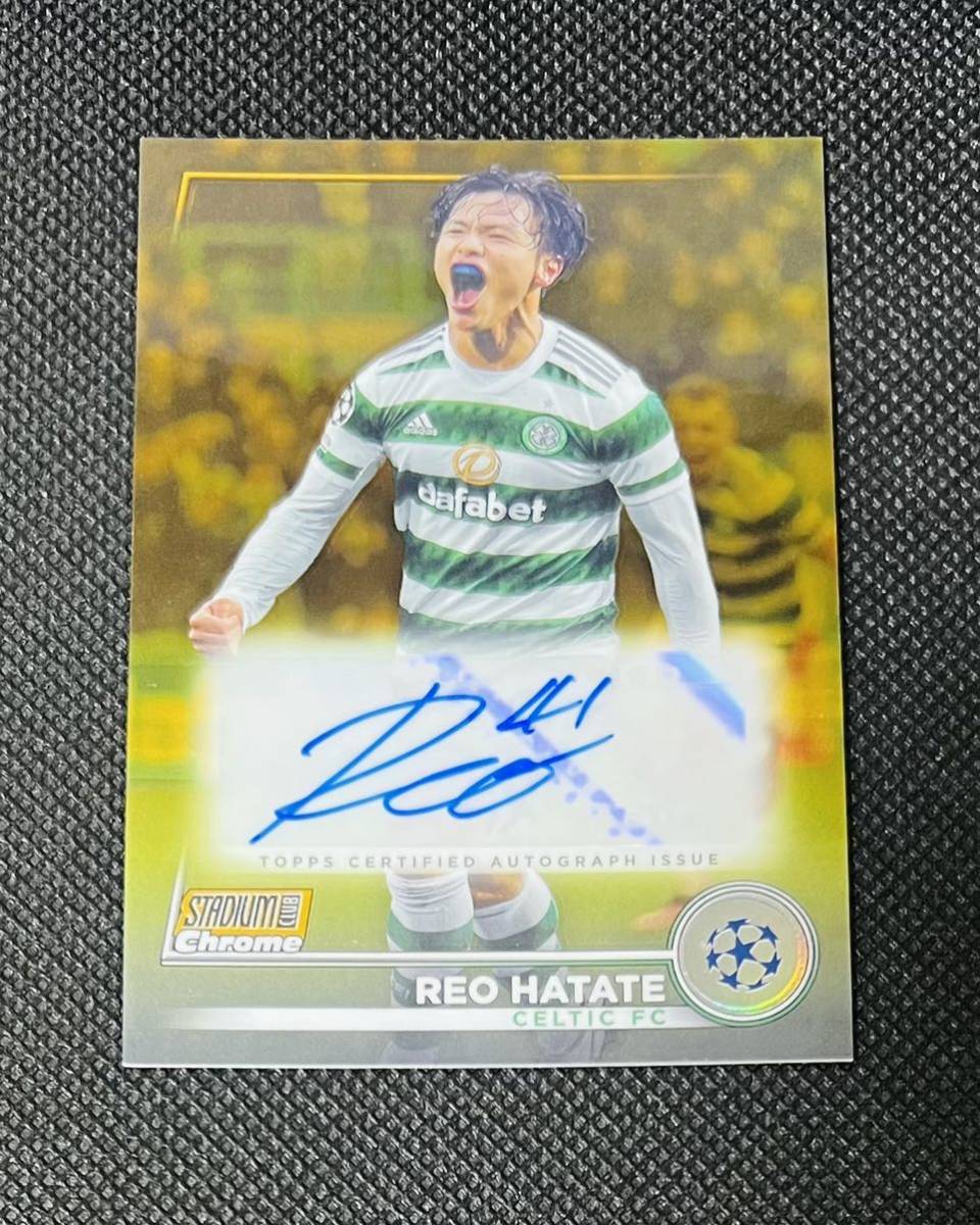☆50枚限定☆旗手怜央 Reo Hatate 2022-23 Topps Stadium Club Chrome