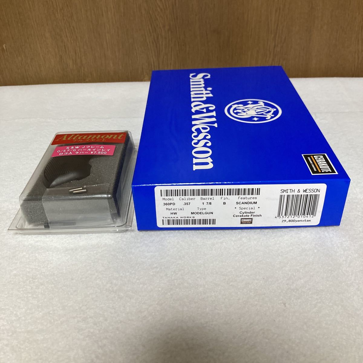 タナカ S&W M360 PD (パーソナルディフェンス) .357Magnum HW