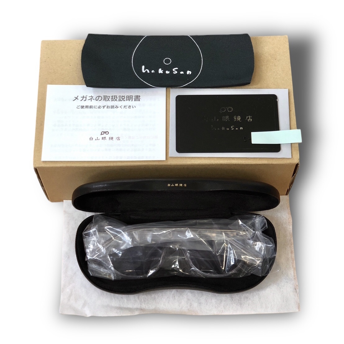 新品未使用 白山眼鏡店 メイフェア Mayfair サングラス CL クリア 透明