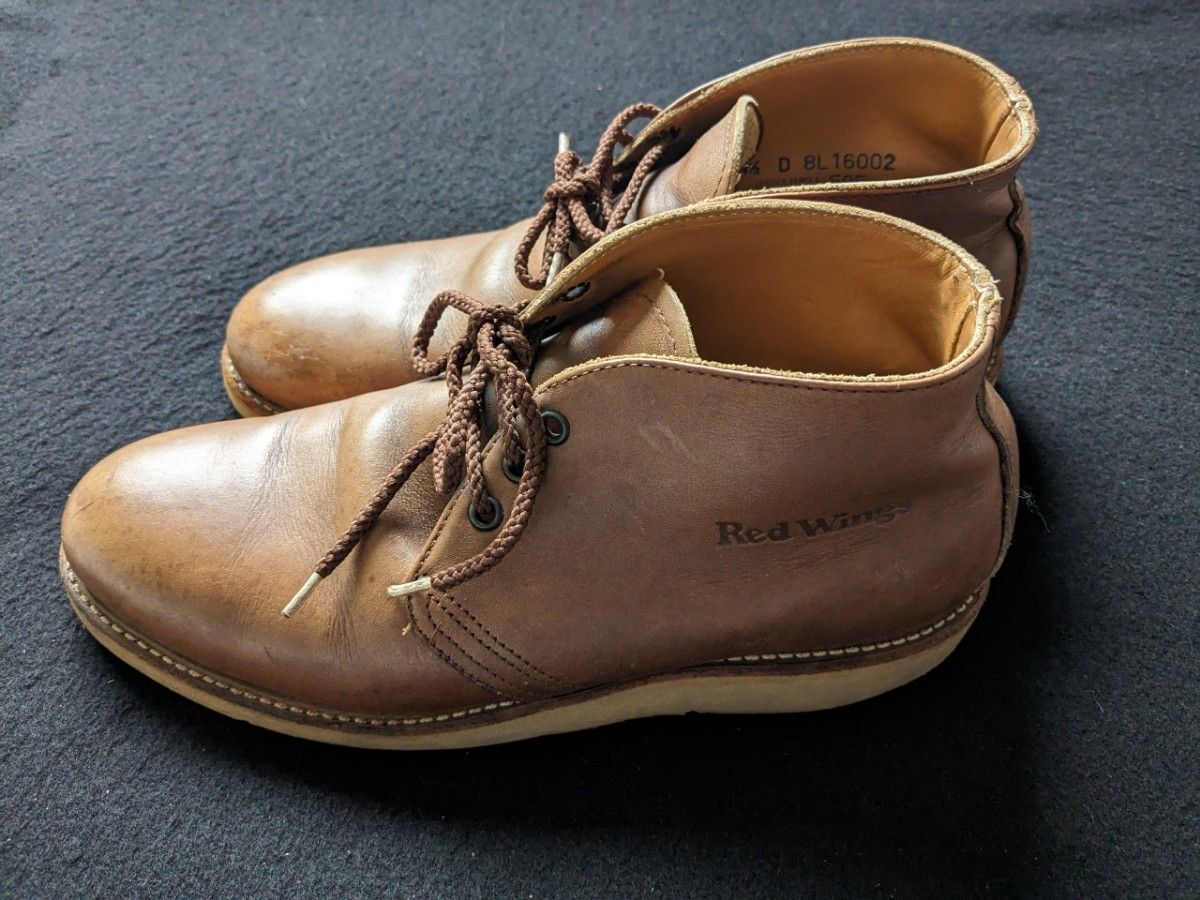 RED WING レッドウィング 595 チャッカブーツ 9 5 27 5cm レザー