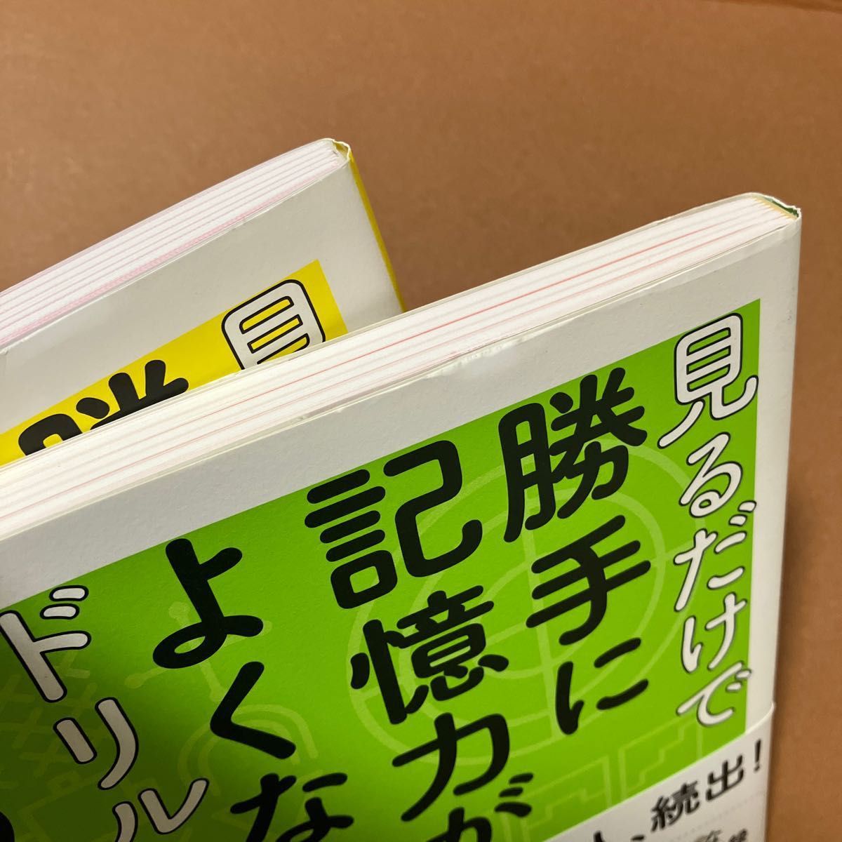 見るだけで勝手に記憶力がよくなるドリル  池田義博／著　　　2冊セット