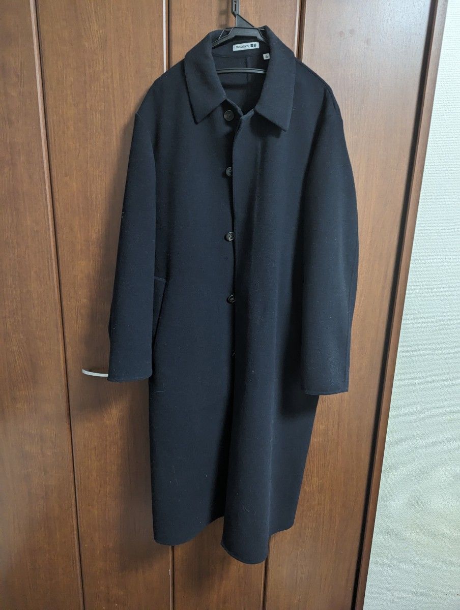 UNIQLO JW Anderson ダブルフェイスシングルコート ネイビー L UNIQLO JW Anderson ダブルフェイスシングルコート ネイビー L