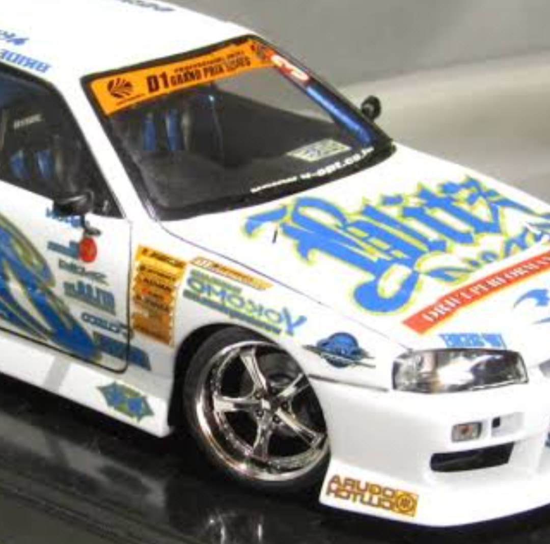 URAS　ER34　フェンダー　右側　野村謙　選手D1マシン使用品　★　BLITZ　 D1　2004　のむけん　スカイライン　ドリフト　ユーラス　観賞用_↑イメージ画像になります