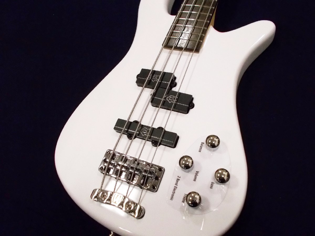  outlet special price Warwick RockBass Streamer LX 4 Solid White High Polish Warwick lock base -stroke Lee ma-