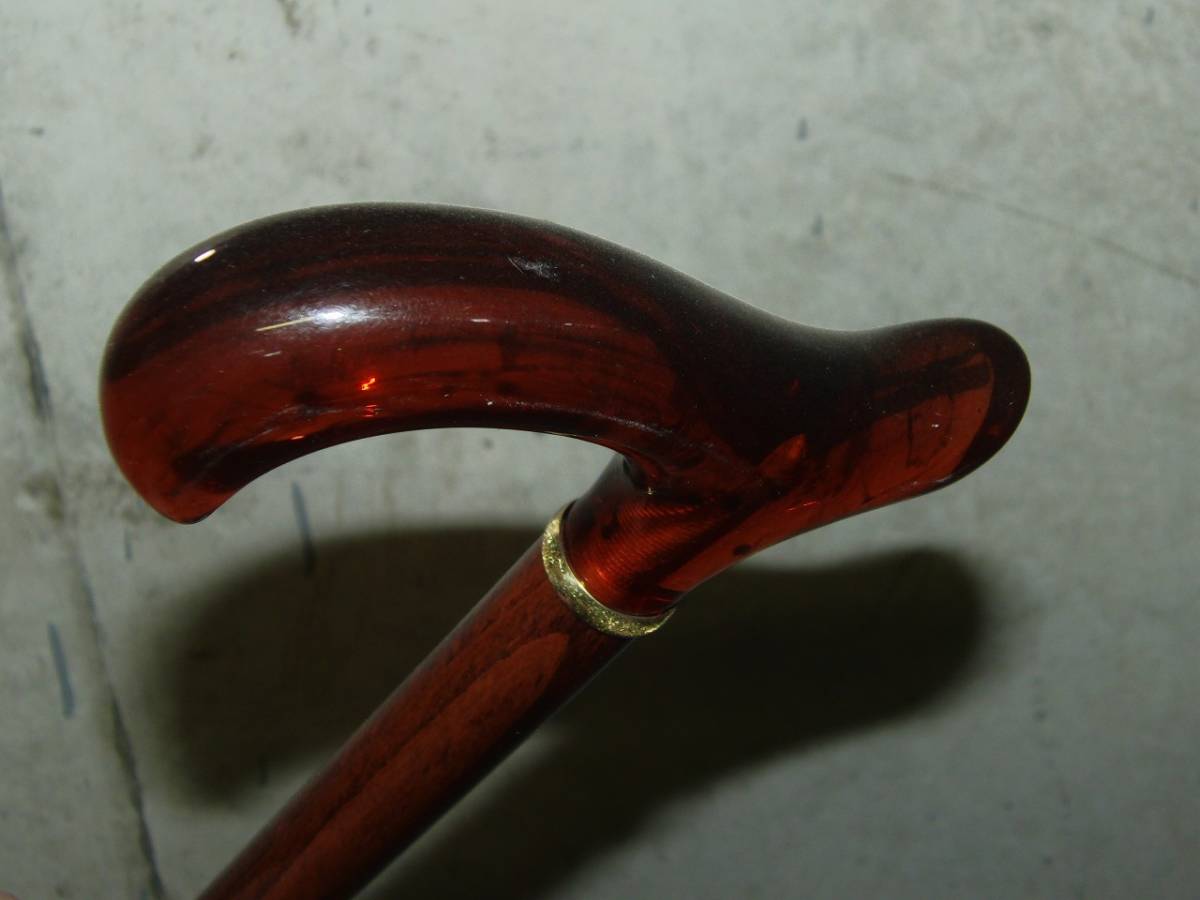  unused goods GASTROCKga -stroke lock wood stick amber Made in Germany cane wooden /BK28