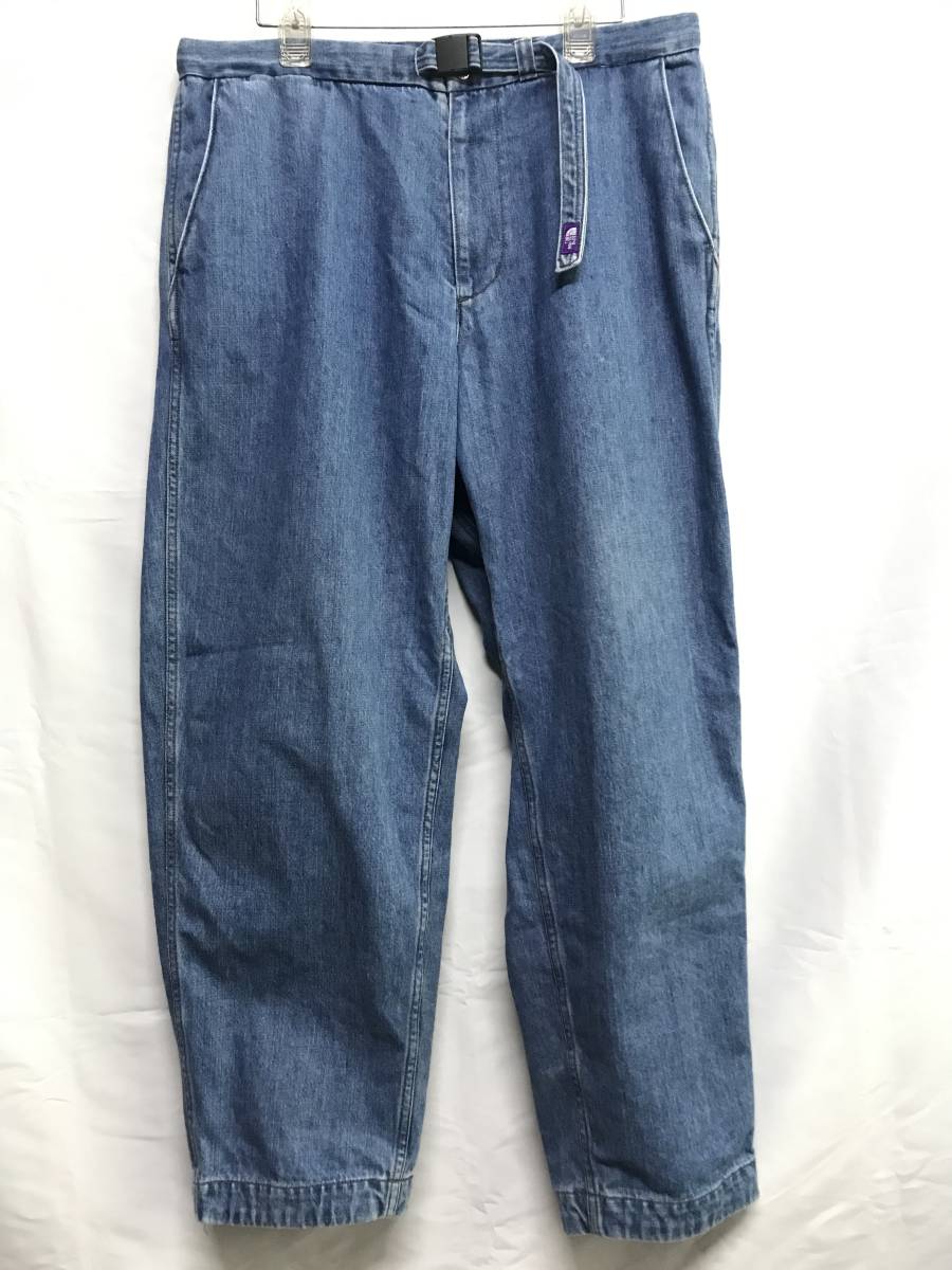 限定価格セール！ Tapered Wide Denim LABEL PURPLE FACE NORTH THE