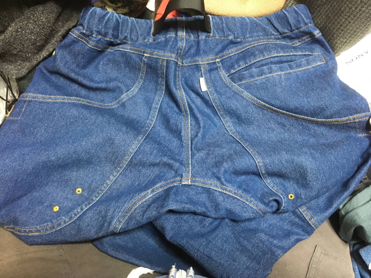 2310GRIP SWANYグリップスワニー ストレッチDENIMデニム サイドポケット パンツSキャンプCAMPガーデンジョグ スキニーSAWSソーズカンパニー_画像8