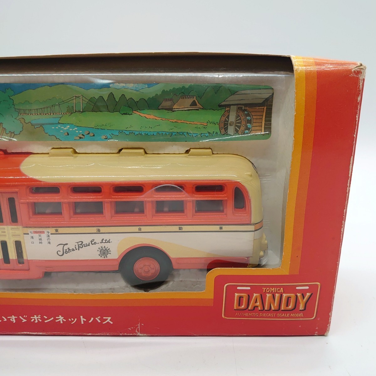 TOMICA DANDY トミカ ダンディ 035 いすゞ ボンネットバス 1/43 伊豆の踊子号 東海自動車 ミニカー フィギュア レトロ 当時物 dn-23x1039_画像4