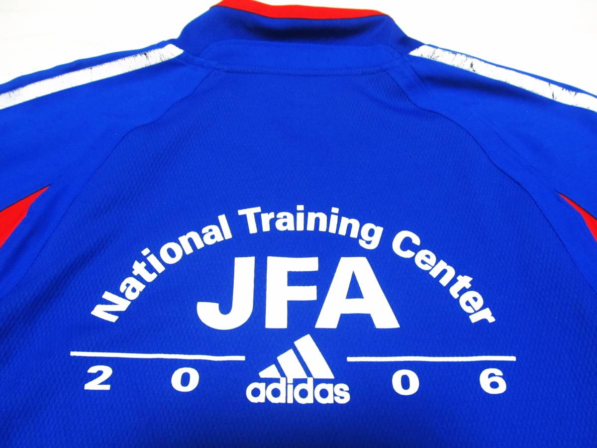 JFA ナショナルトレセン 支給 練習着 2006年 非売品 National Training Center サッカー 日本代表/ JAPAN レーニングセンター ピステ_背中プリントにハガレ等はありません