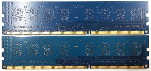 【4GB×10枚組】低電圧版 SKhynix PC3L-12800U(PC3L-1600) 1R×8 中古メモリー デスクトップ用 DDR3L 即決 動作保証【送料無料】_画像4