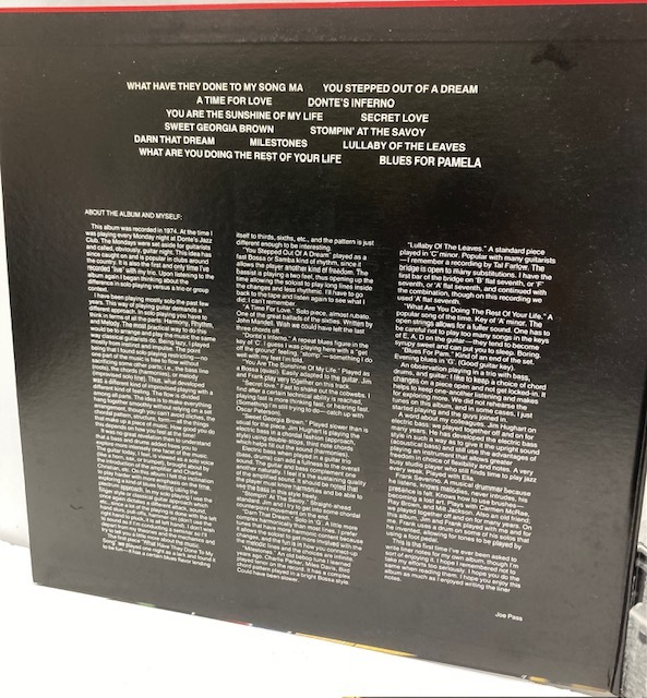 【R-4】【LPレコード】☆★The Joe Pass Trio LIVE AT DONTE'S（見本盤） ☆★現状品_画像7