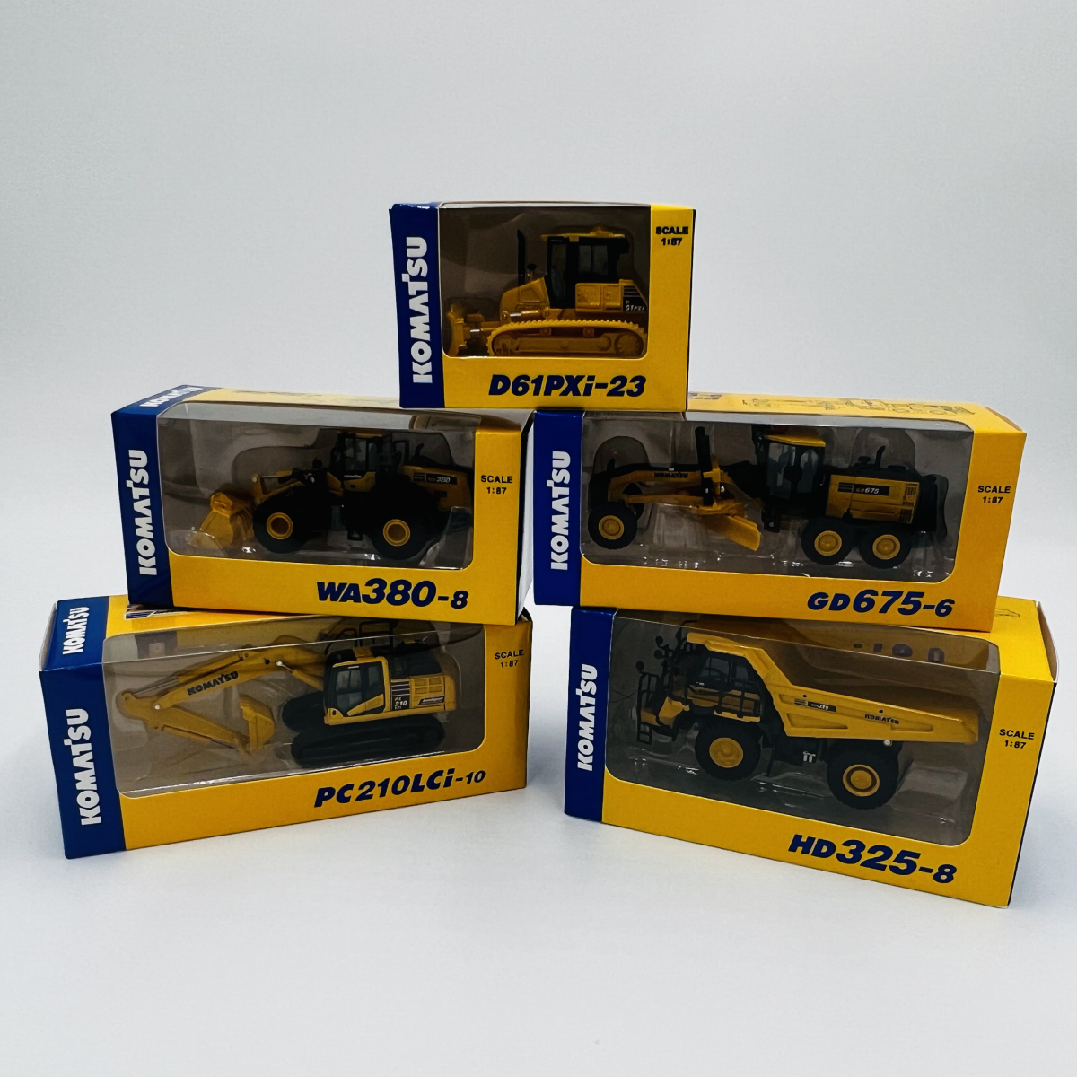 非売品】小松製作所 コマツ KOMATSU 株主優待 オリジナルミニチュア 建