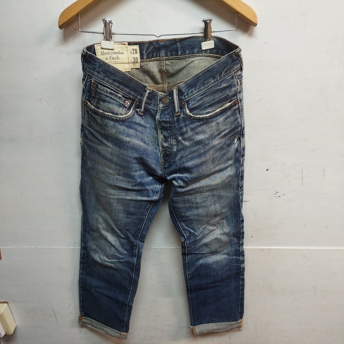 Abercrombie＆Fitchデニムパンツ8　W28L30【60サイズ】_画像1