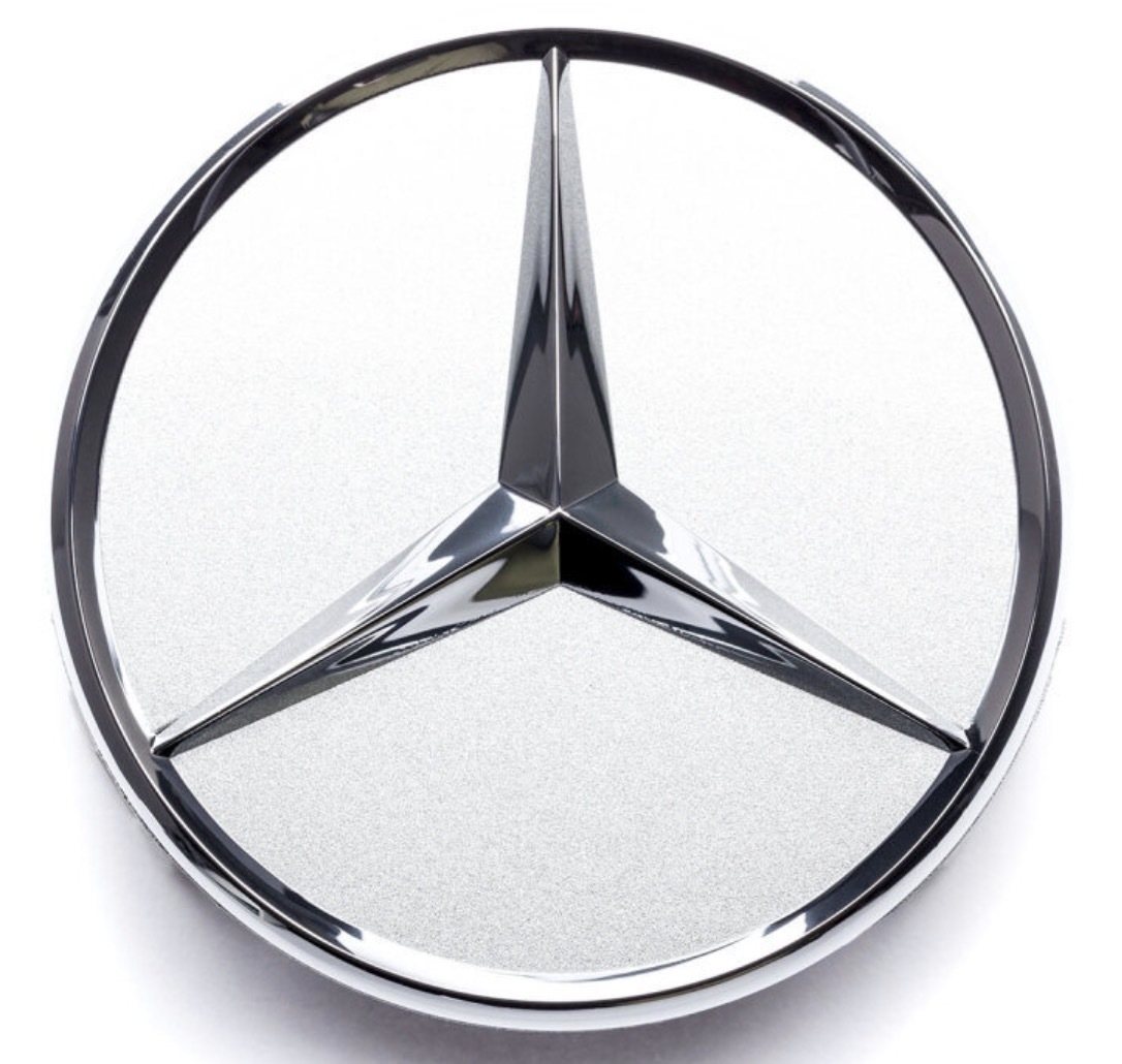  Mercedes Benz оригинальные колеса колпаки 1 шт одиночный товар серебряный диаметр 75mm стандартный Германия импортные товары ступица покрытие Mercedes Benz B66470202