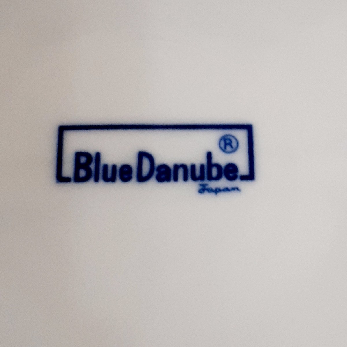 ③◆Blue Danube◆透かし大皿/プレート/ブルーオニオン★ブルーダニューブ_画像10