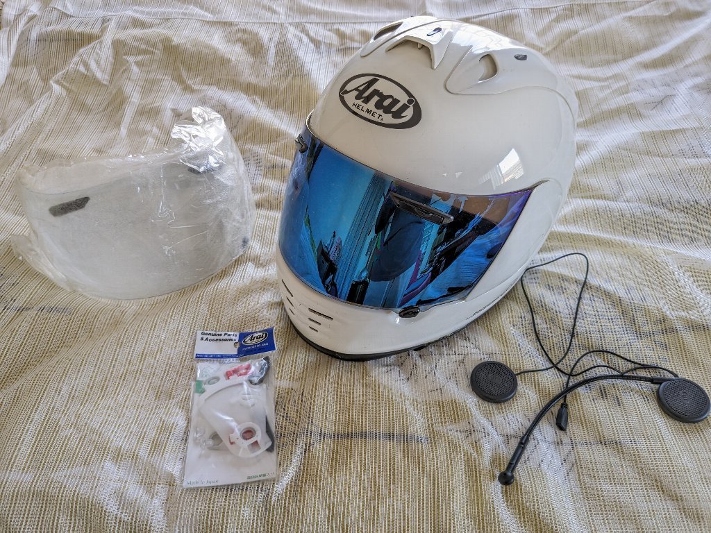 Arai アライ ラパイドSR スーパーR サイズ55-56 S 白 希少 Arai アライ ラパイドSR スーパーR サイズ55-56 S 白 希少