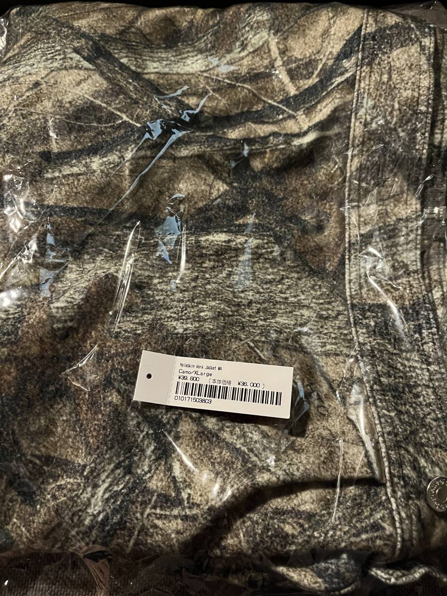 Supreme Moleskin Work Jacket XL camo シュプリーム Supreme Moleskin Work Jacket XL camo シュプリーム