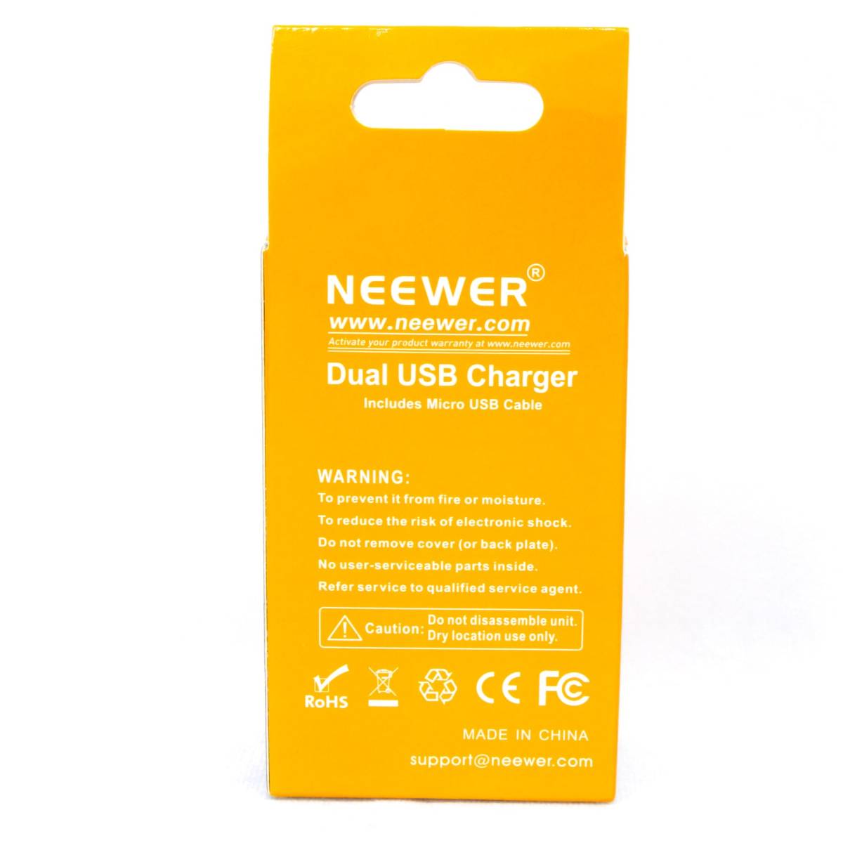 新品・未開封【NEEWER】Dual USB Charger／NW-USBF550／SONY Panasonic JVC／バッテリーチャージャー 充電器 互換／2304-K0388⑦V(NT)_画像2