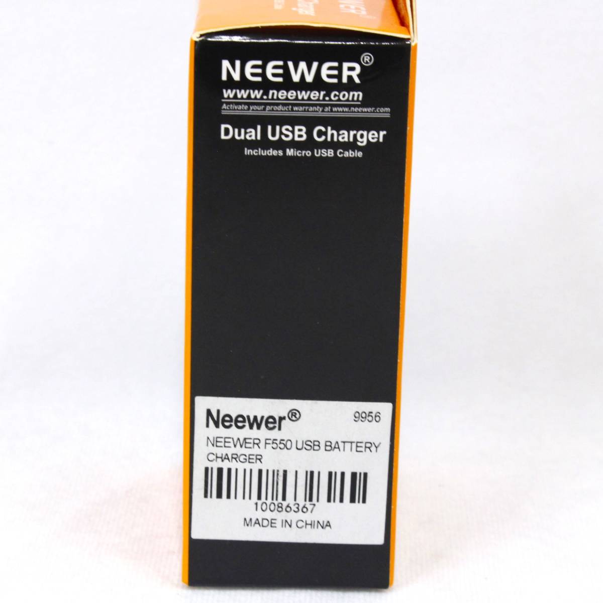 新品・未開封【NEEWER】Dual USB Charger／NW-USBF550／SONY Panasonic JVC／バッテリーチャージャー 充電器 互換／2304-K0388⑦V(NT)_画像3