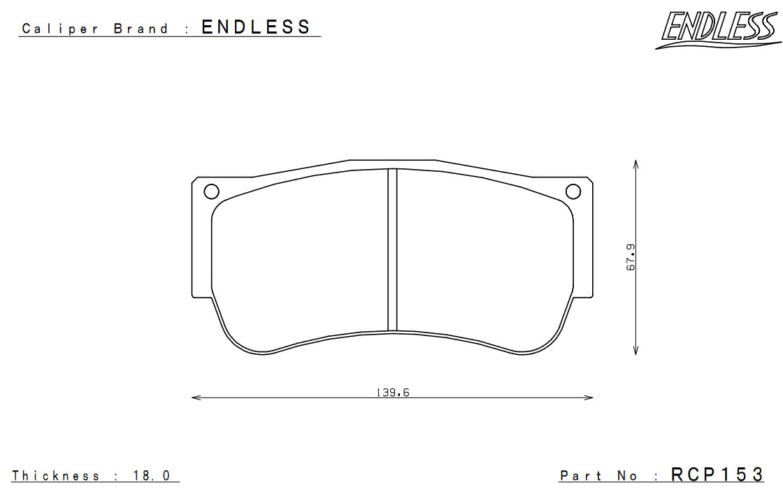 ENDLESS システムインチアップキット Racing MONO4&Racing MONO4r フロント&リア 前後セット GR86 ZN8 EDZAXZN8_画像2