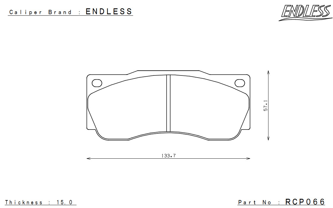 ENDLESS Endless system -inch up kit chibi6 front FIAT 500/500C EEZ5X500C