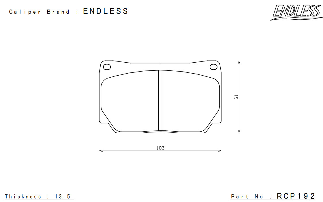 ENDLESS system -inch up kit 6POT&S4R front & rear front and back set WRX STI VAB A~C type EGZPUVAB