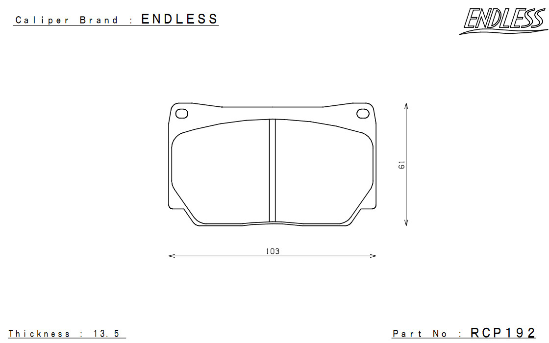 ENDLESS エンドレス システムインチアップキット(リア専用) S4R リア BRZ ZD8 EGZ8XZD8_画像2