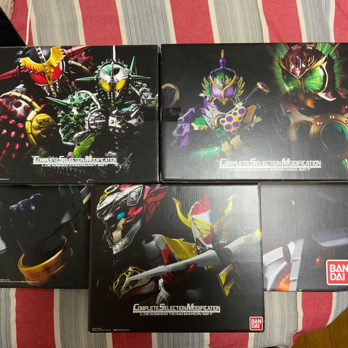 仮面ライダー鎧武CSM ロックシードセット呉島セット チムバロンセット