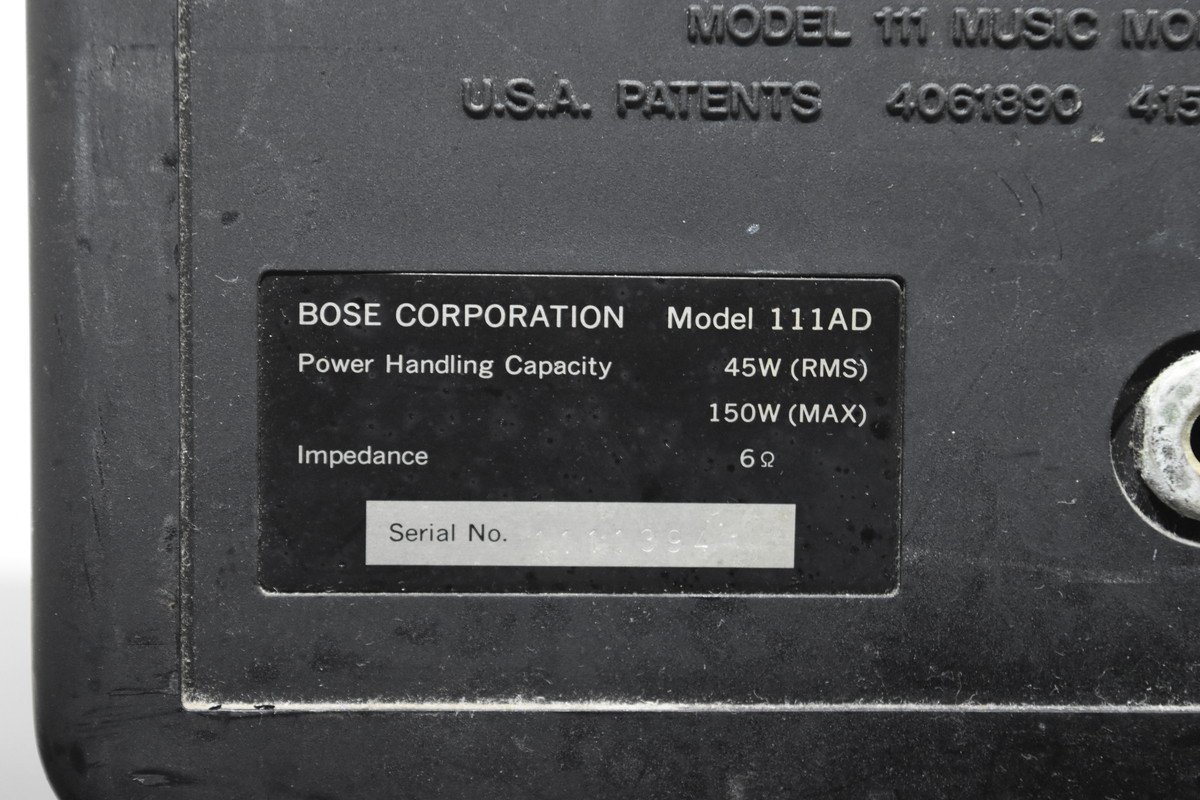 BOSE/ボーズ スピーカーペア Model 111AD_画像8