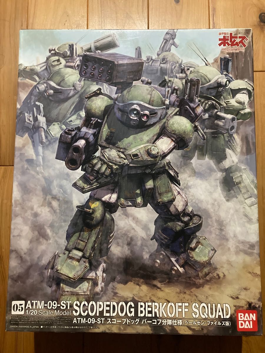 バンダイ 1/20 スコープドッグ バーコフ分隊仕様 改修塗装済み バンダイ 1/20 スコープドッグ バーコフ分隊仕様 改修塗装済み