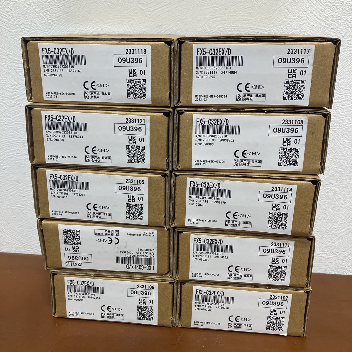 新入荷 ○未使用品 2023年製造 三菱電機 MELSEC iQ-F 入力ユニット FX5