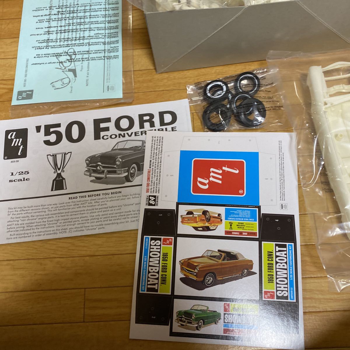 amt☆プラモデル☆1/25☆1950 Ford CONV☆送料510円_画像7