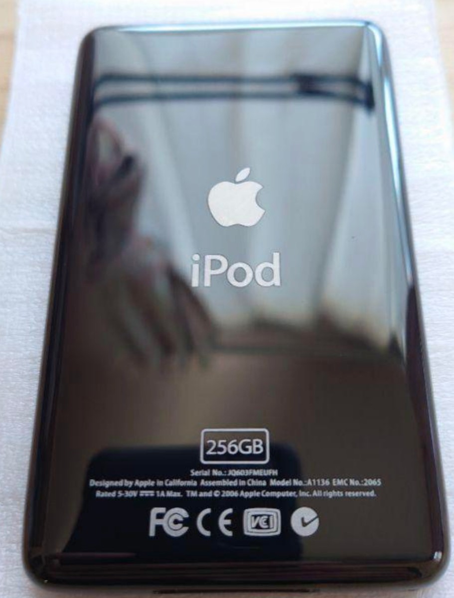 【imodオーグライン撚り線】ipod classic 256GB1500mAh_画像2