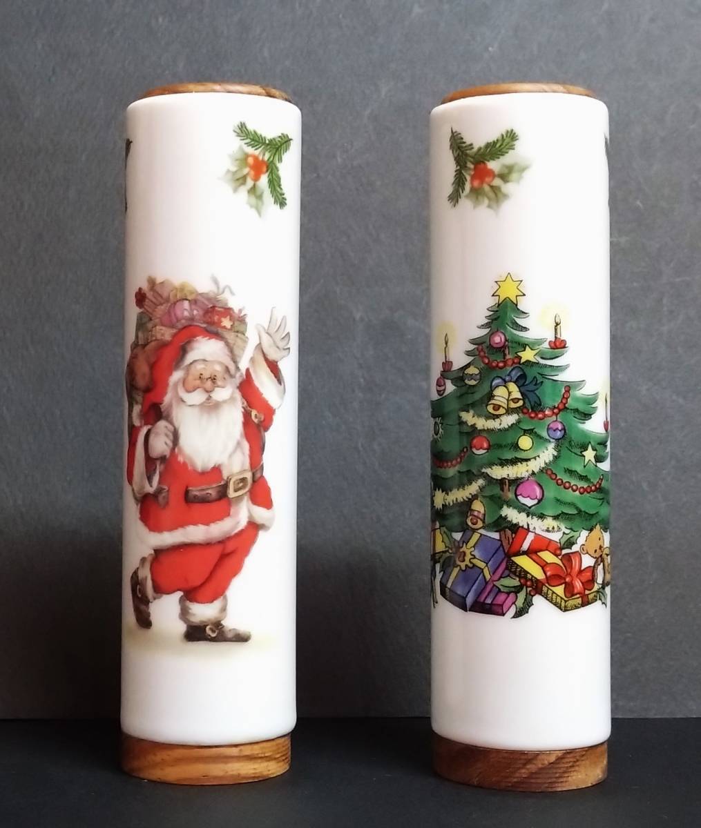 万華鏡 作家物 クリスマス 陶器の万華鏡　ツリー柄１点のみ、 コレクション カレイドスコープ オブジェ 希少 雑貨_画像1
