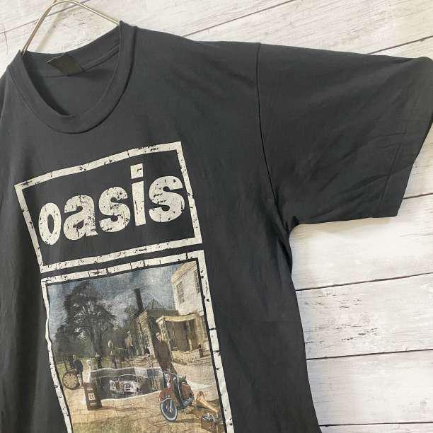 m80L バンドTシャツ バンT oasis オアシス 新品 ロックT 半袖 メンズ　レディース　Lサイズ