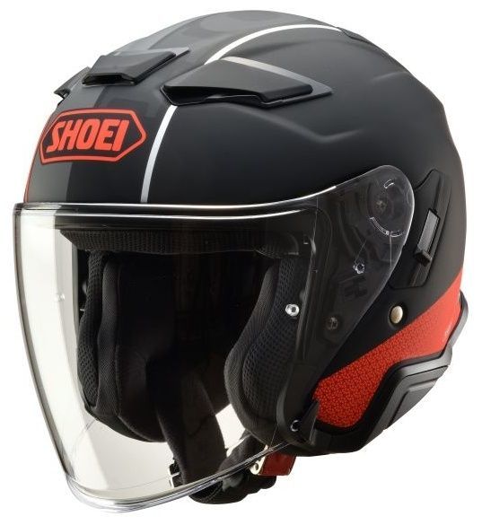 SHOEI ジェットタイプヘルメット　J-Cruise II　J-Cruise2　ジェイ-クルーズツー　ホンダコラボ　レッド　S_画像1