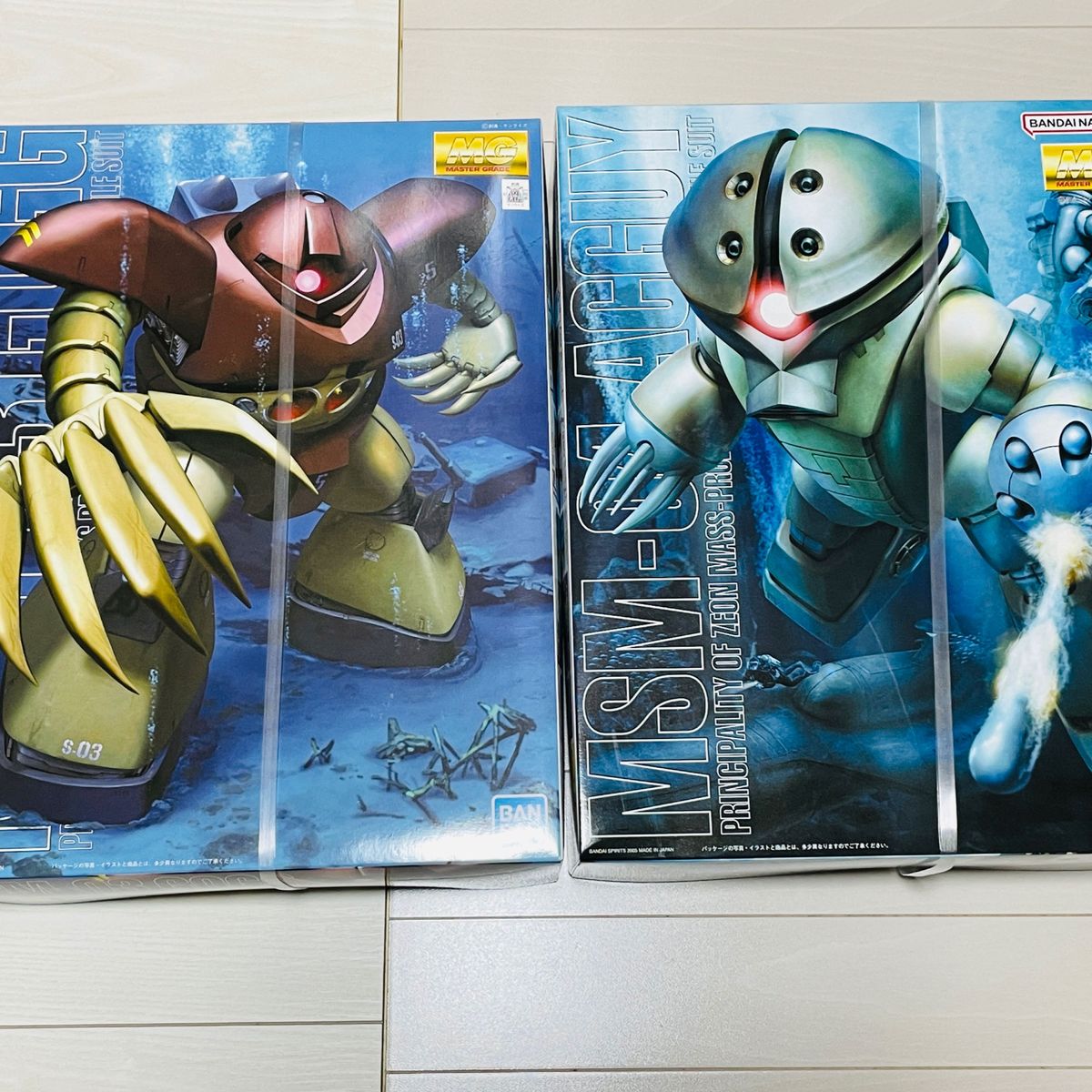 MG 1/100 ゴッグ アッガイ 2個 セット 機動戦士ガンダム 未組立 MG 1/100 ゴッグ アッガイ 2個 セット 機動戦士ガンダム 未組立
