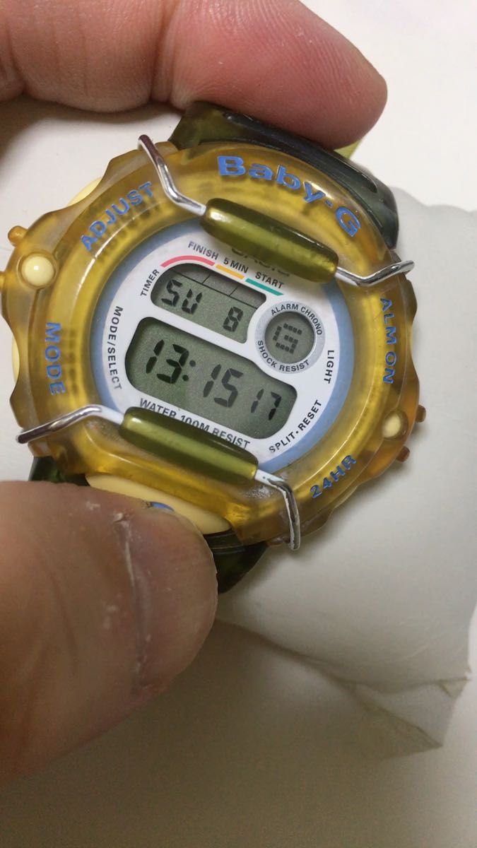 CASIO Baby-G BG-340 稼働中