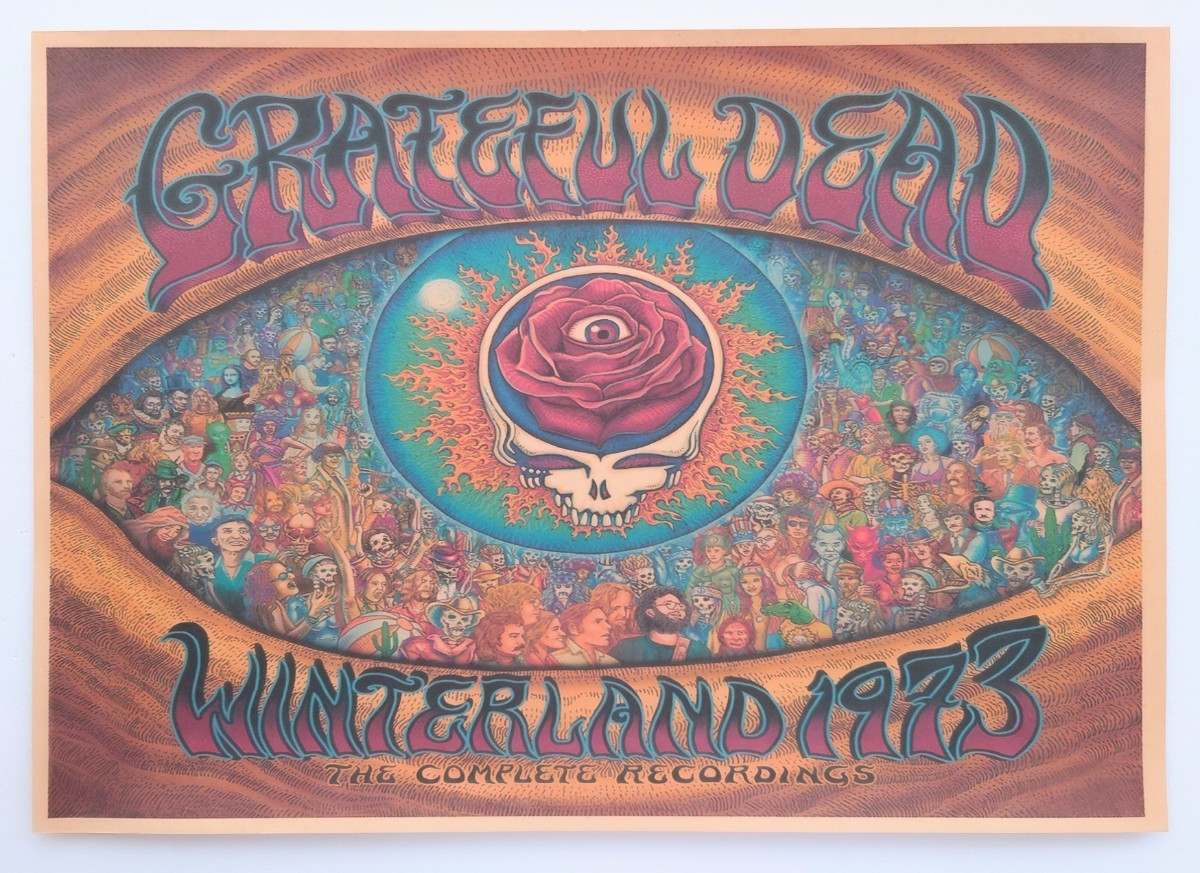 Grateful Dead решетка полный * dead постер ⑥